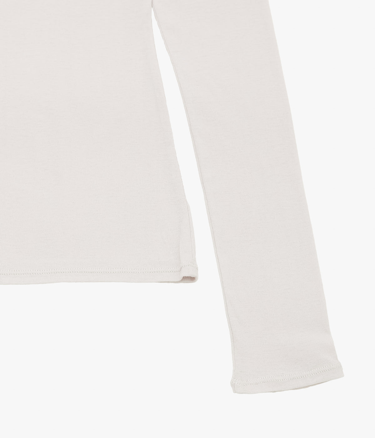 TU ES MON TRESOR ''LONG-SLEEVE POLO SHIRT'' (GREIGE)