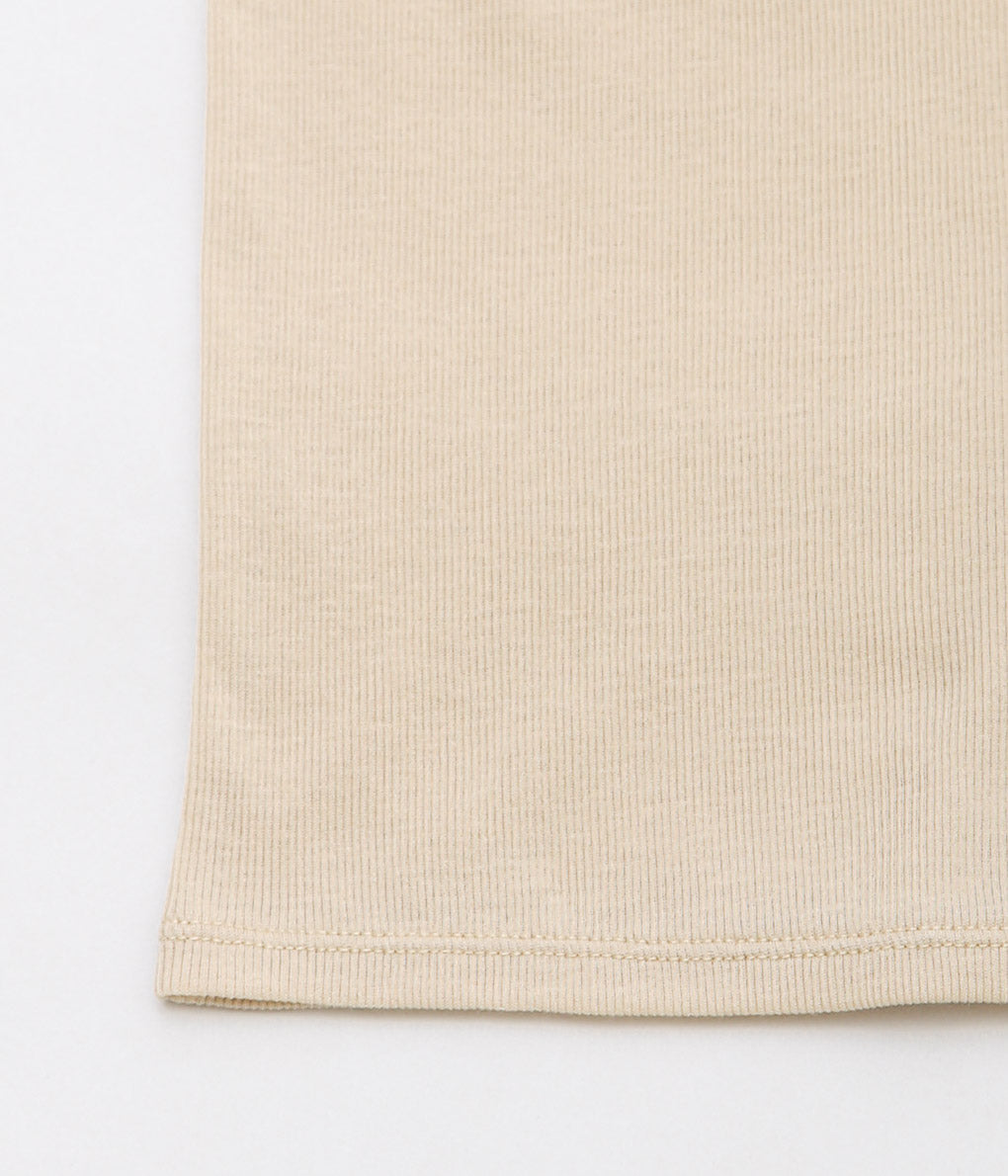 TU ES MON TRESOR ''CHOKER T-SHIRT'' (BEIGE)
