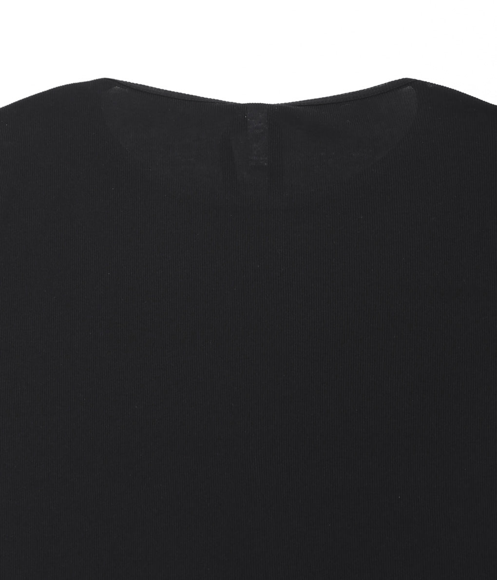 TU ES MON TRESOIR ''CHOKER T-SHIRT''(BLACK)