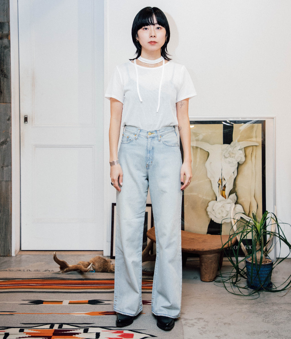 TU ES MON TRESOIR ''CHOKER T-SHIRT'' (WHITE) – THE STORE BY