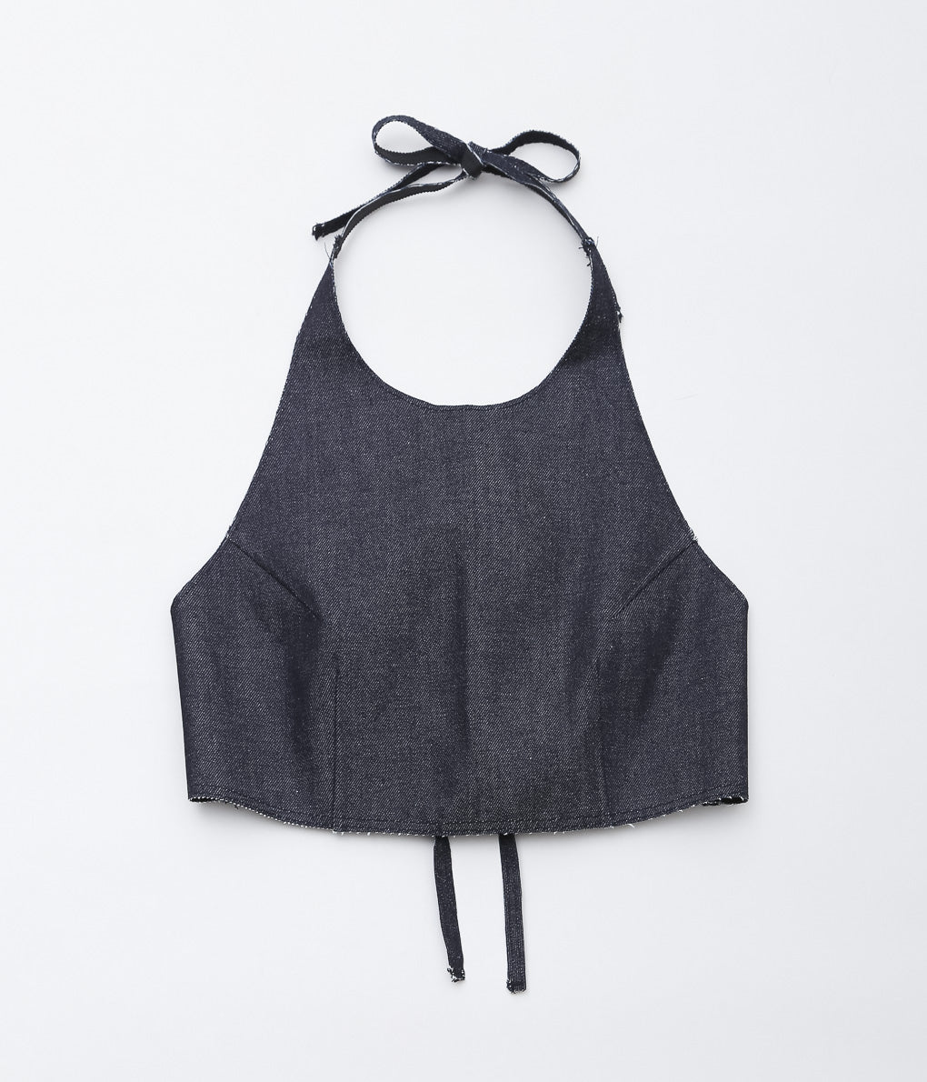 TU ES MON TRESOIR ''HALTER NECK TOP'' (RIGID)