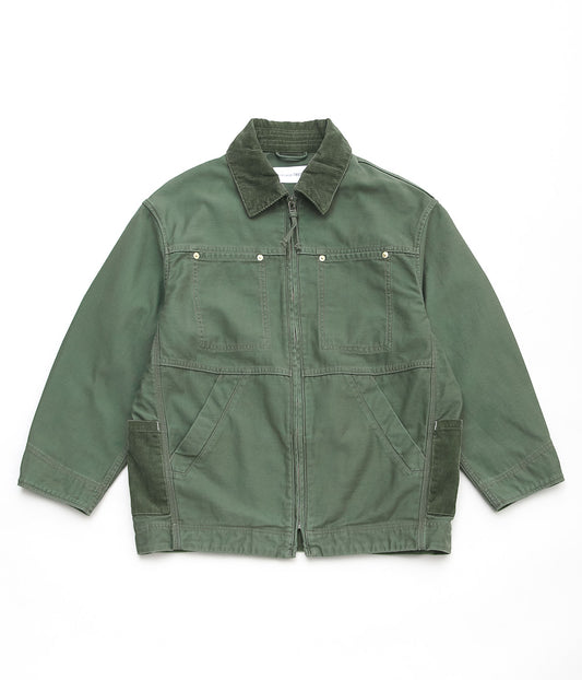 TU ES MON TRESOR ''MOONSTONE JACKET'' (OLIVE)