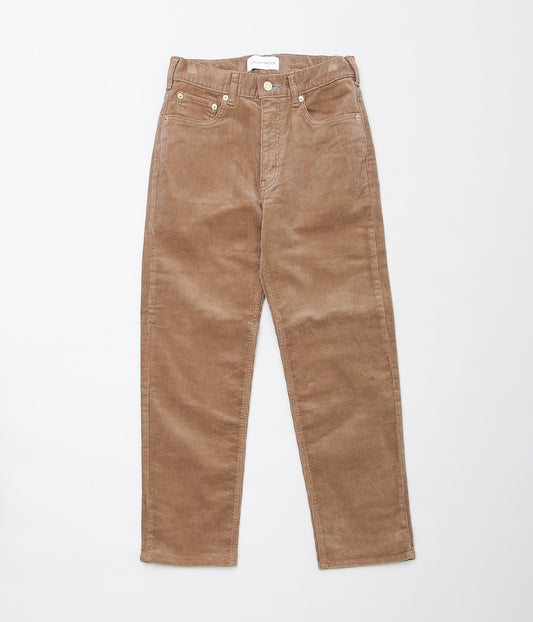 TU ES MON TRESOIR ''THE EMERALD JEAN CORDUROY STRETCH'' (BROWN)