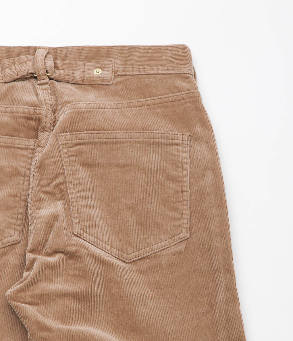 TU ES MON TRESOIR ''THE EMERALD JEAN CORDUROY STRETCH'' (BROWN)