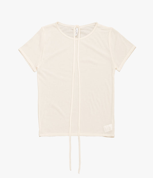 TU ES MON TRESOR ''CHOKER T-SHIRT'' (IVORY)
