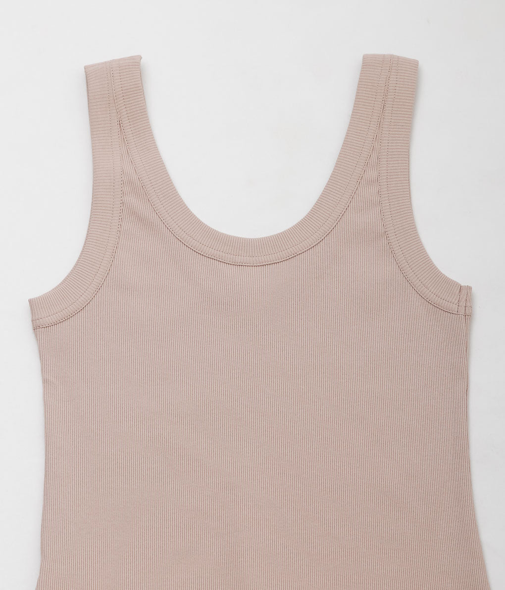 TU ES MON TRESOR ''CLASSIC TANK TOP'' (BEIGE)