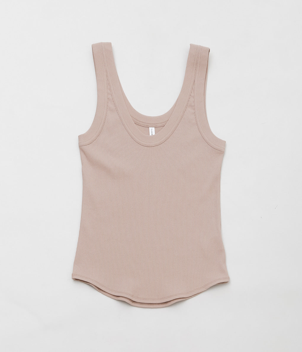 TU ES MON TRESOR ''CLASSIC TANK TOP'' (BEIGE)