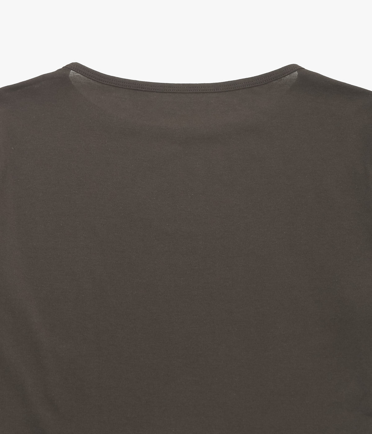 TU ES MON TRESOR ''CREW NECK TOP'' (DARK BROWN)
