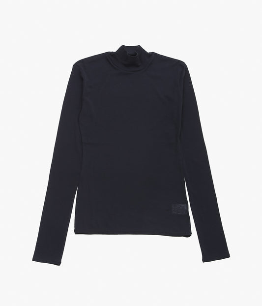 TU ES MON TRESOR ''HIGH NECK TOP'' (BLACK)