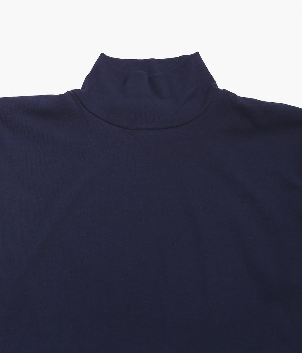 TU ES MON TRESOR ''HIGH NECK TOP'' (NAVY)
