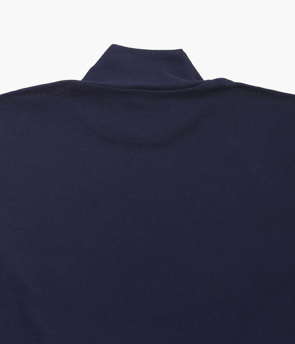 TU ES MON TRESOR ''HIGH NECK TOP'' (NAVY)
