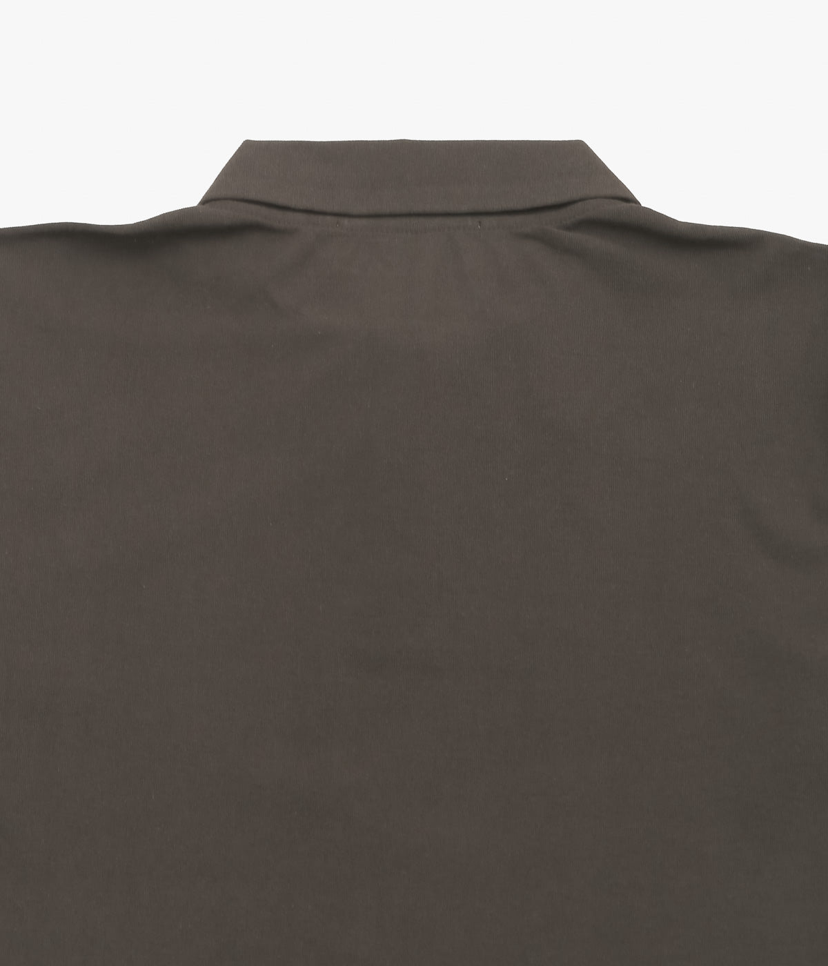 TU ES MON TRESOR ''LONG-SLEEVE POLO SHIRT'' (DARK BROWN)