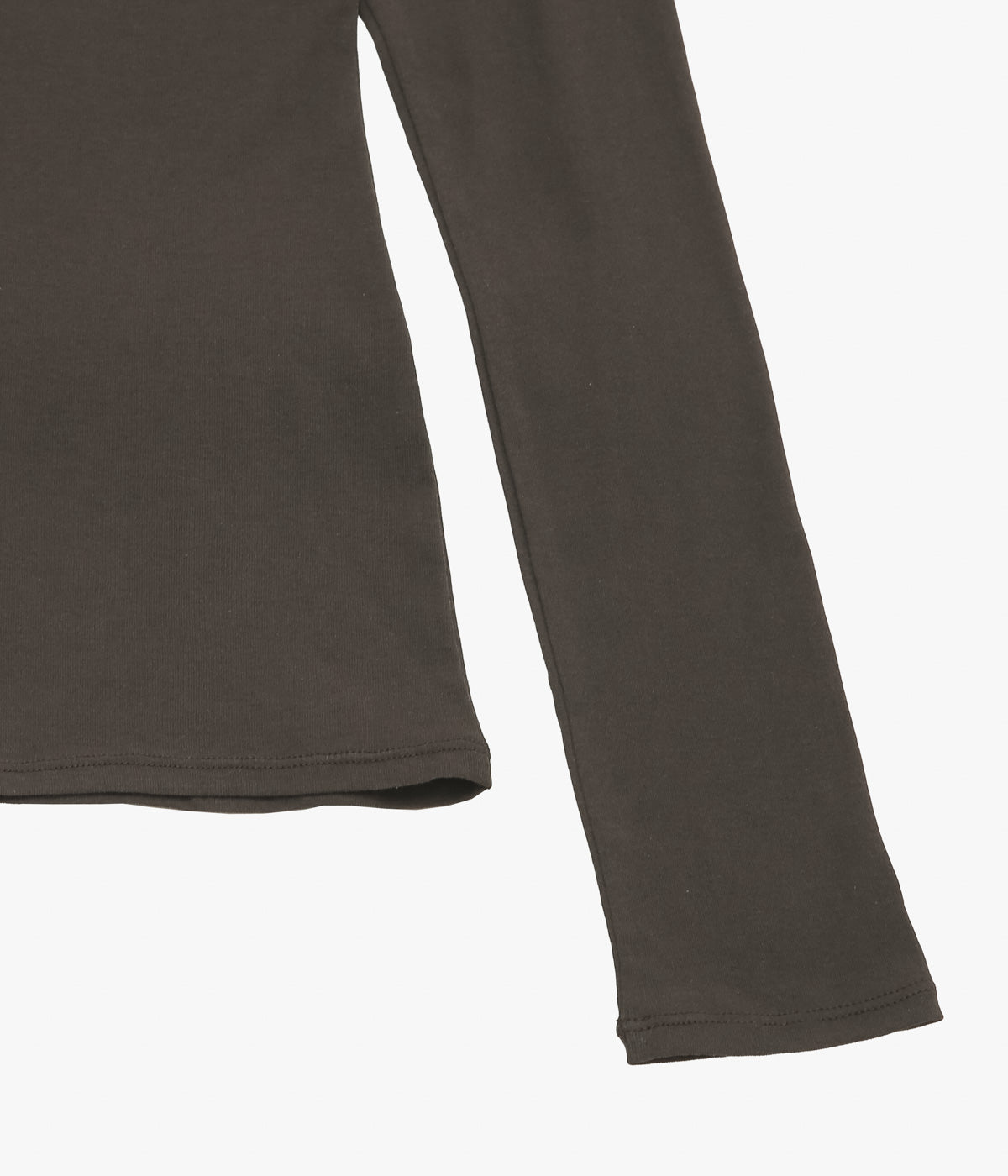 TU ES MON TRESOR ''LONG-SLEEVE POLO SHIRT'' (DARK BROWN) – THE