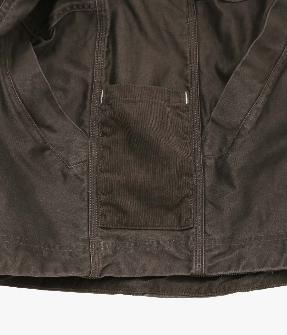 TU ES MON TRESOR ''MOONSTONE JACKET'' (BROWN)