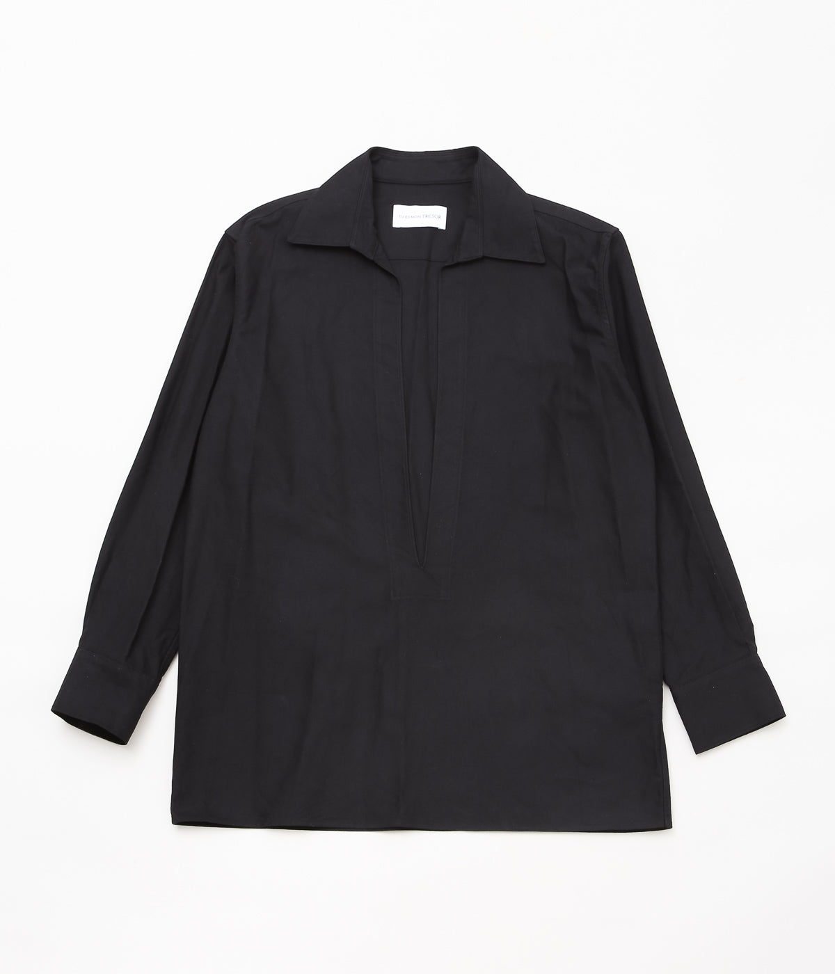 TU ES MON TRESOR ''OXFORD VAREUSE SHIRT'' (BLACK)