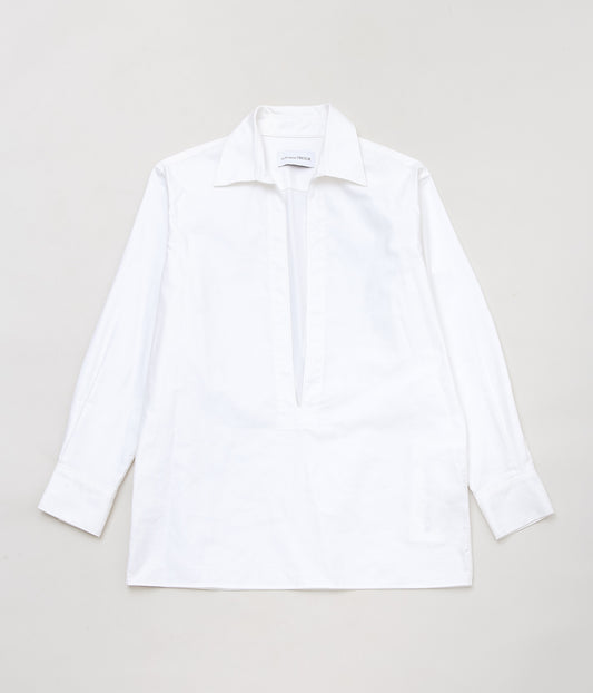 TU ES MON TRESOR ''OXFORD VAREUSE SHIRT'' (WHITE)