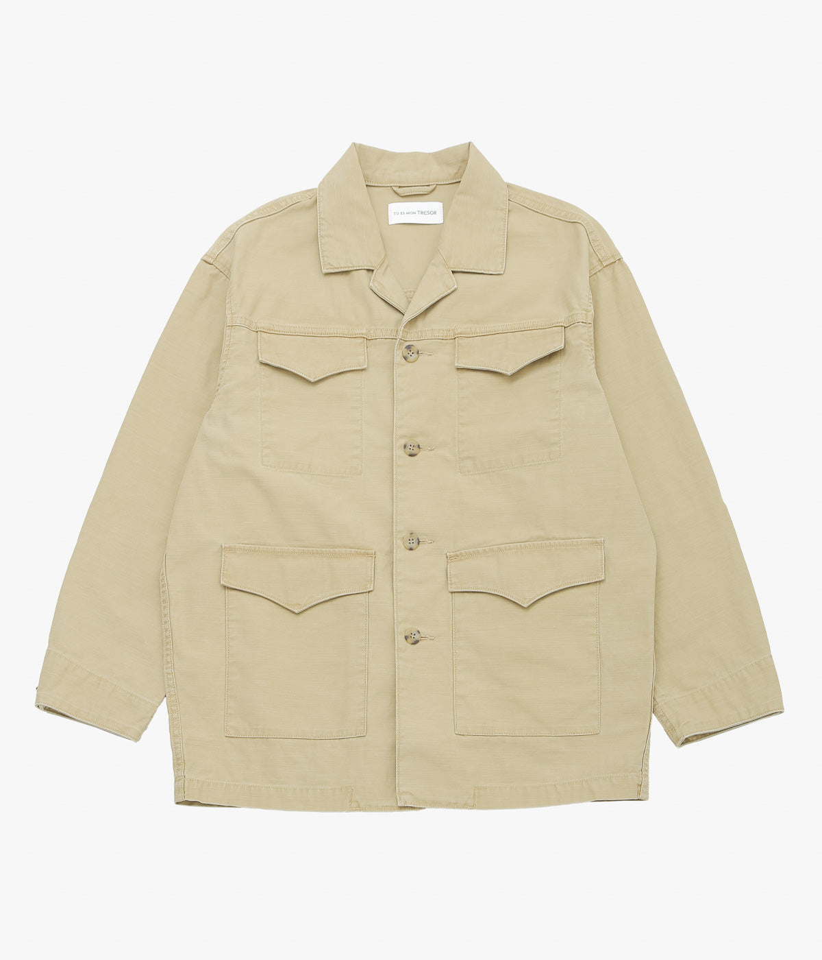 TU ES MON TRESOR ''SAFARI JACKET'' (BEIGE)