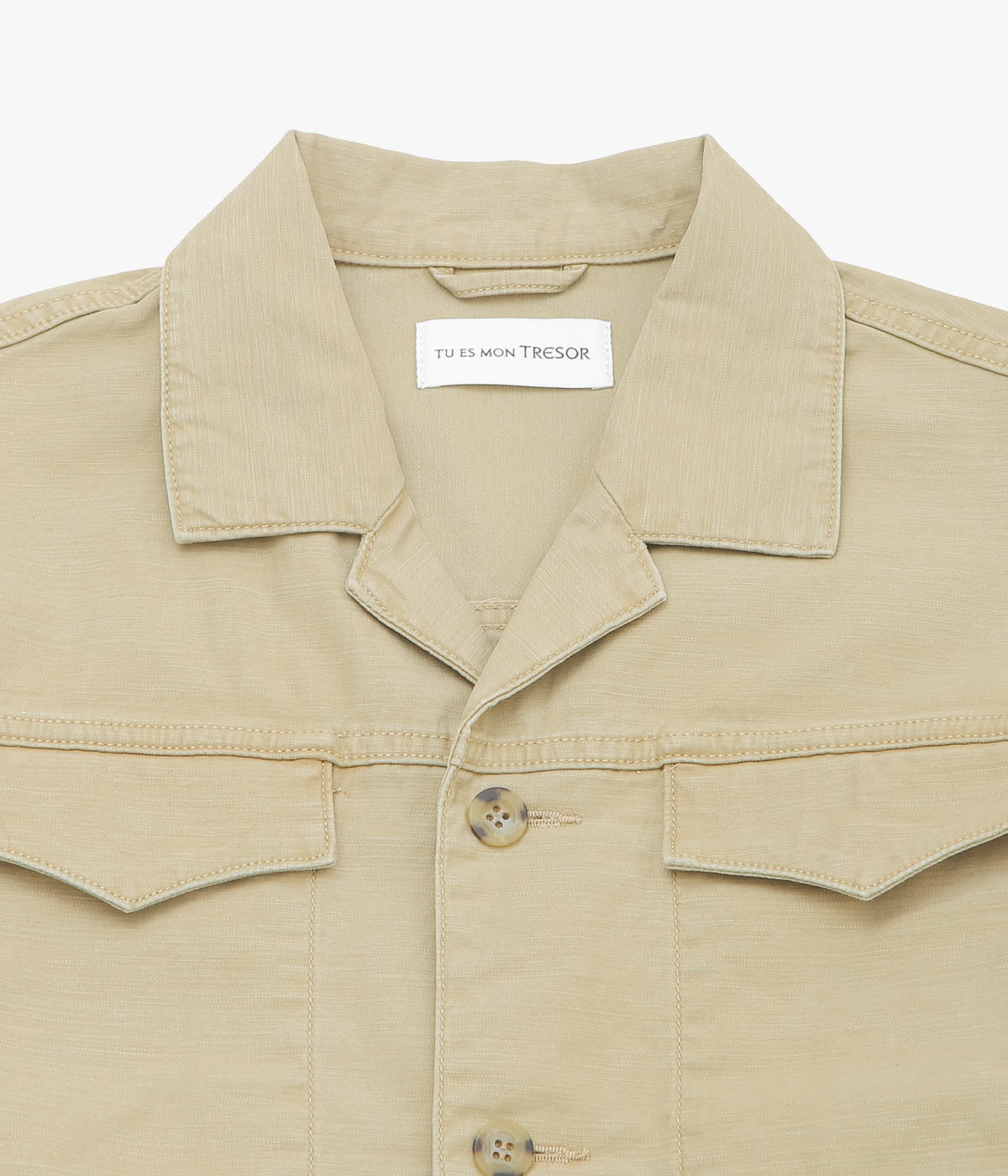 TU ES MON TRESOR ''SAFARI JACKET'' (BEIGE)