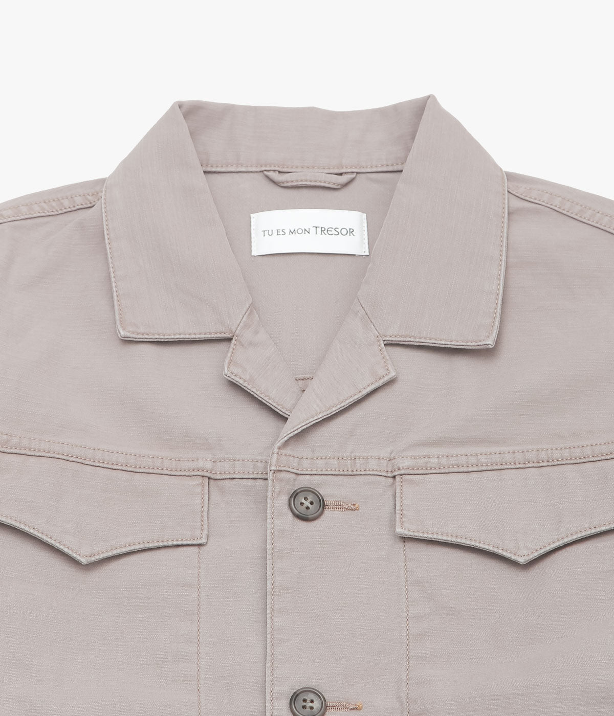 TU ES MON TRESOR ''SAFARI JACKET'' (GREY)