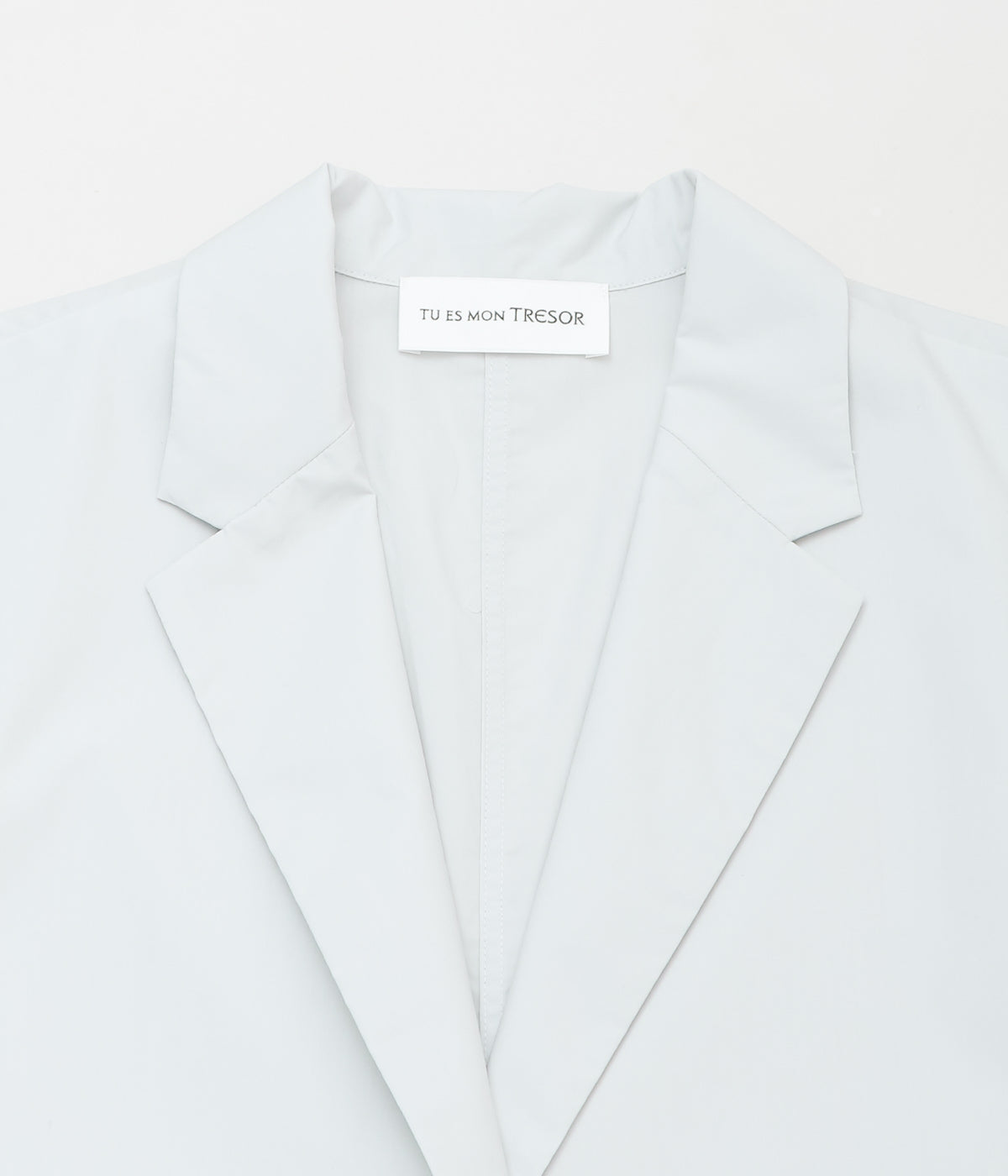 TU ES MON TRESOR ''TAILORED SHIRT JACKET'' (L.BLUE)