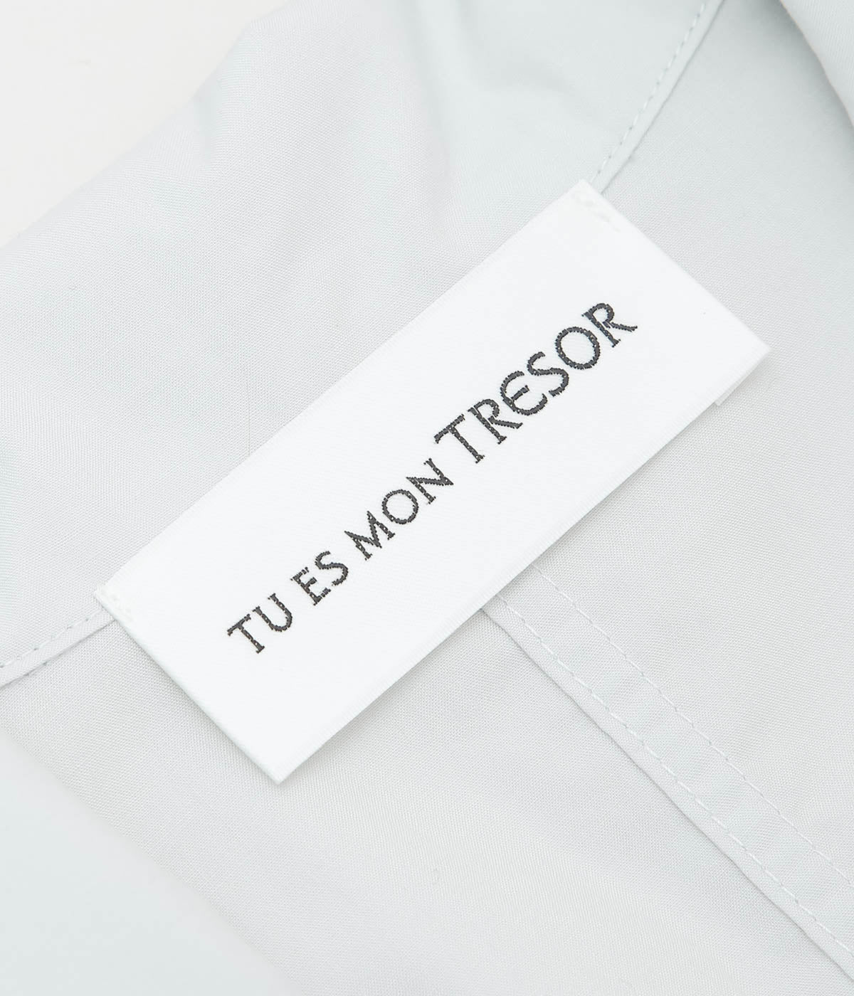 TU ES MON TRESOR ''TAILORED SHIRT JACKET'' (L.BLUE)