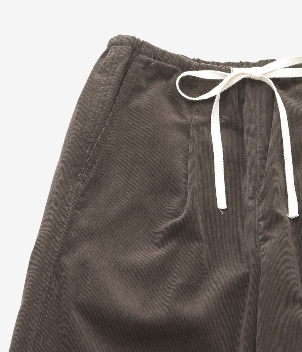 TU ES MON TRESOR ''THE CHALCEDONY JEAN CORDUROY'' (BROWN)