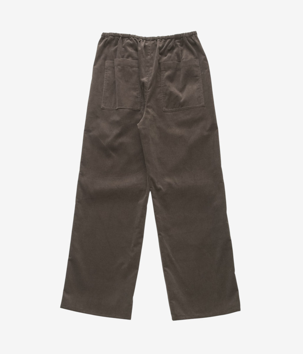 TU ES MON TRESOR ''THE CHALCEDONY JEAN CORDUROY'' (BROWN)