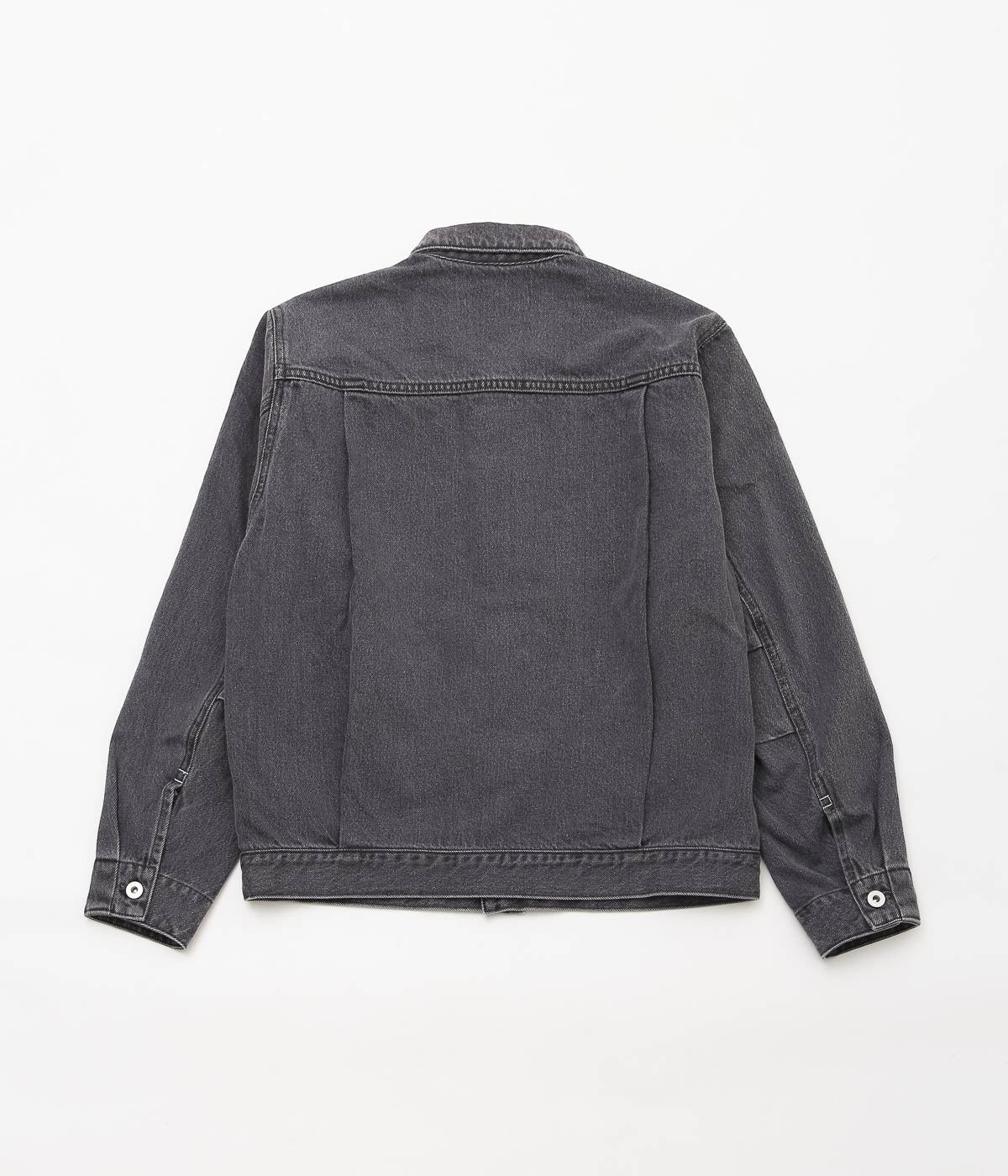TU ES MON TRESOR ''THE EMERALD DENIM JACKET UNISEX'' (SOLID BLACK 3 YEAR)