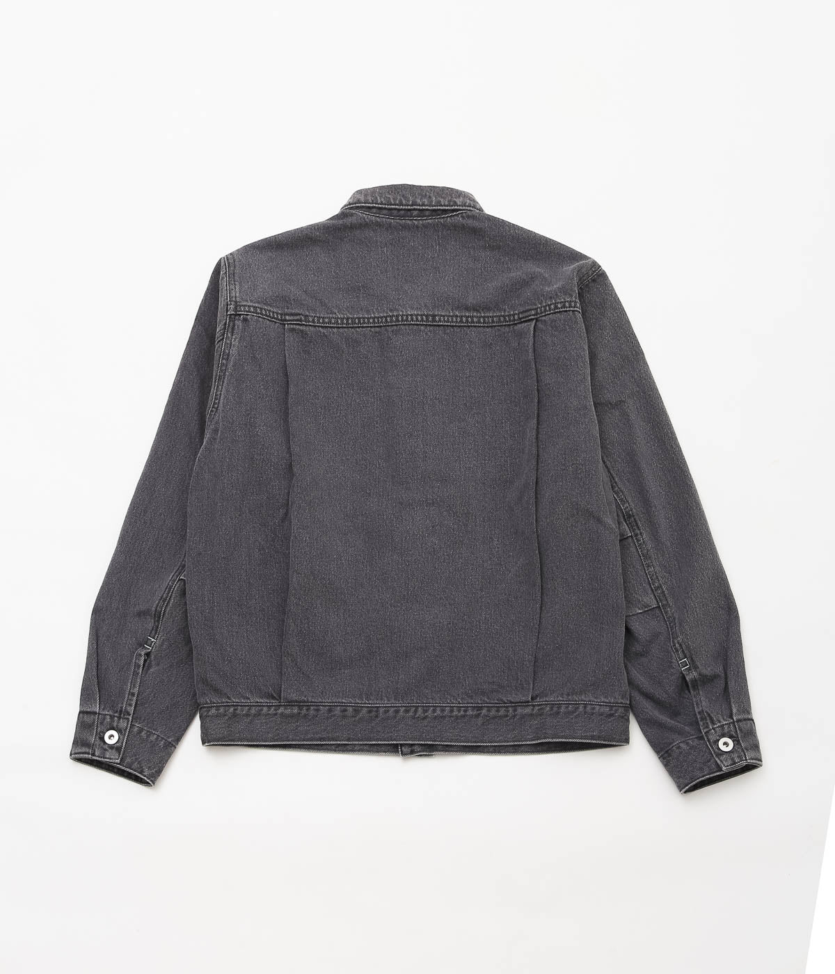 TU ES MON TRESOR ''THE EMERALD DENIM JACKET UNISEX'' (SOLID BLACK 3 YEAR)