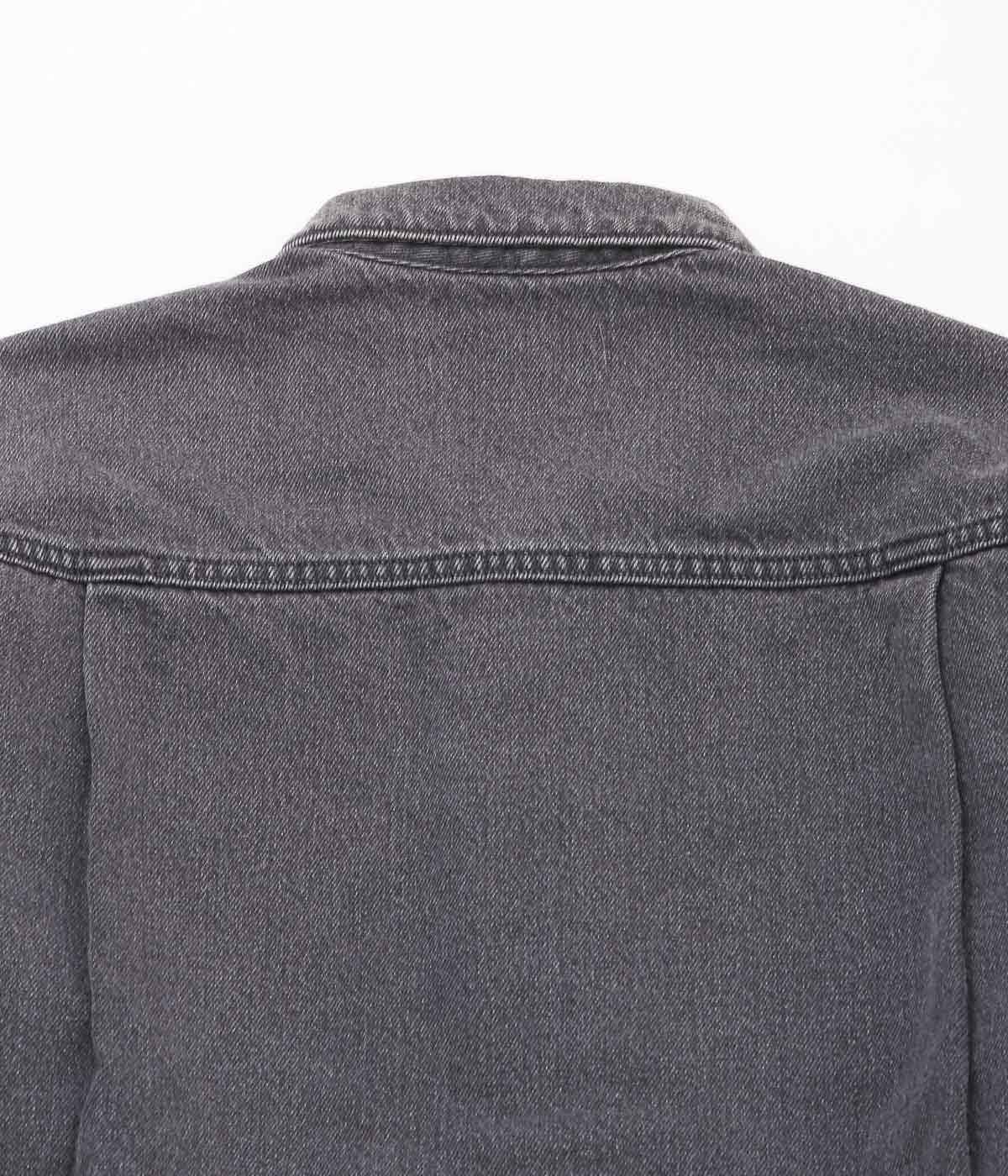 TU ES MON TRESOR ''THE EMERALD DENIM JACKET UNISEX'' (SOLID BLACK 3 YEAR)