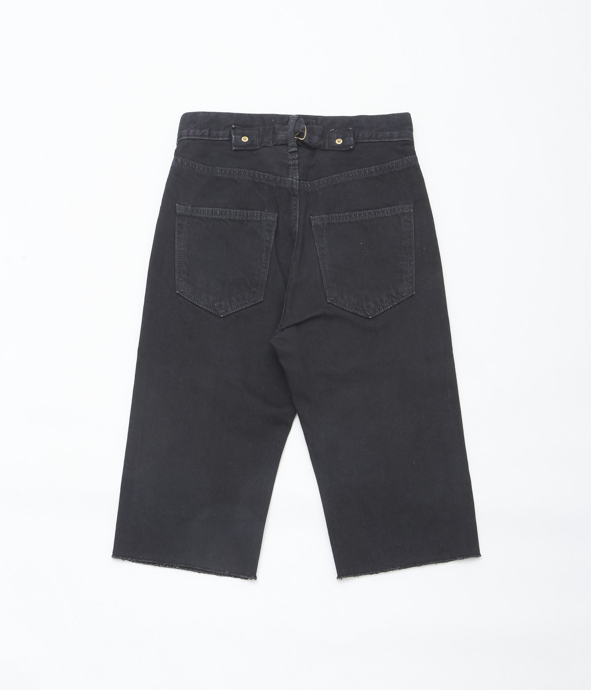 TU ES MON TRESOR ''THE EMERALD JEAN SHORT'' (BLACK)