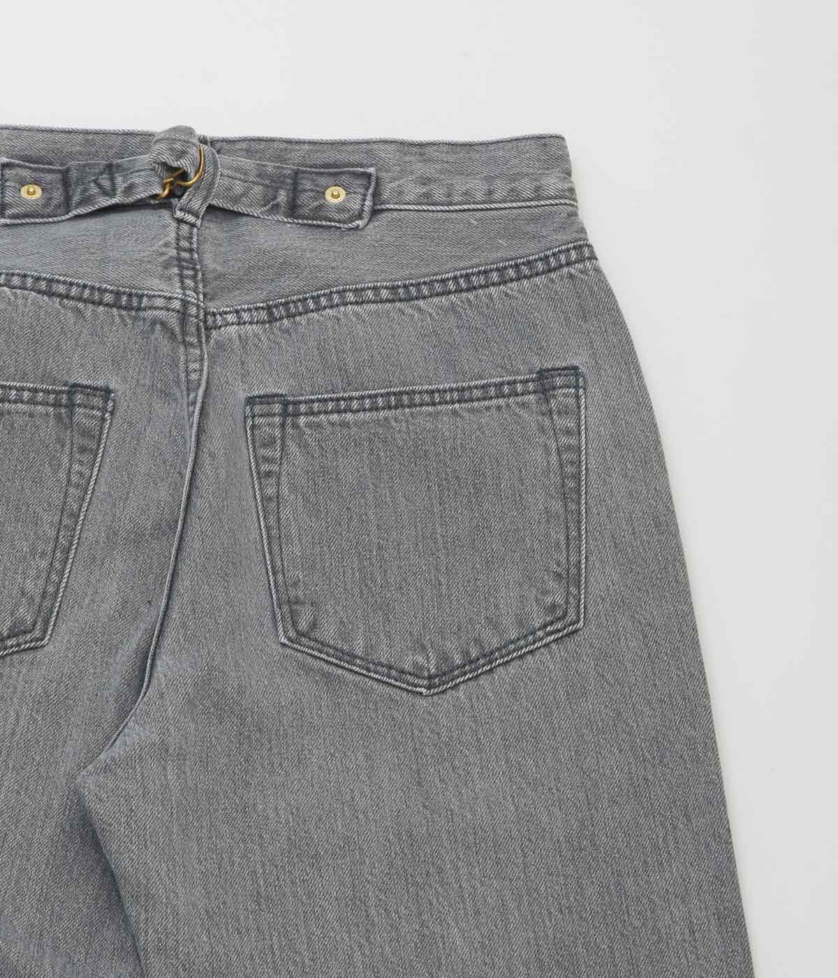 TU ES MON TRESOR ''THE EMERALD JEAN SHORT'' (SOLID BLACK 3YEAR)
