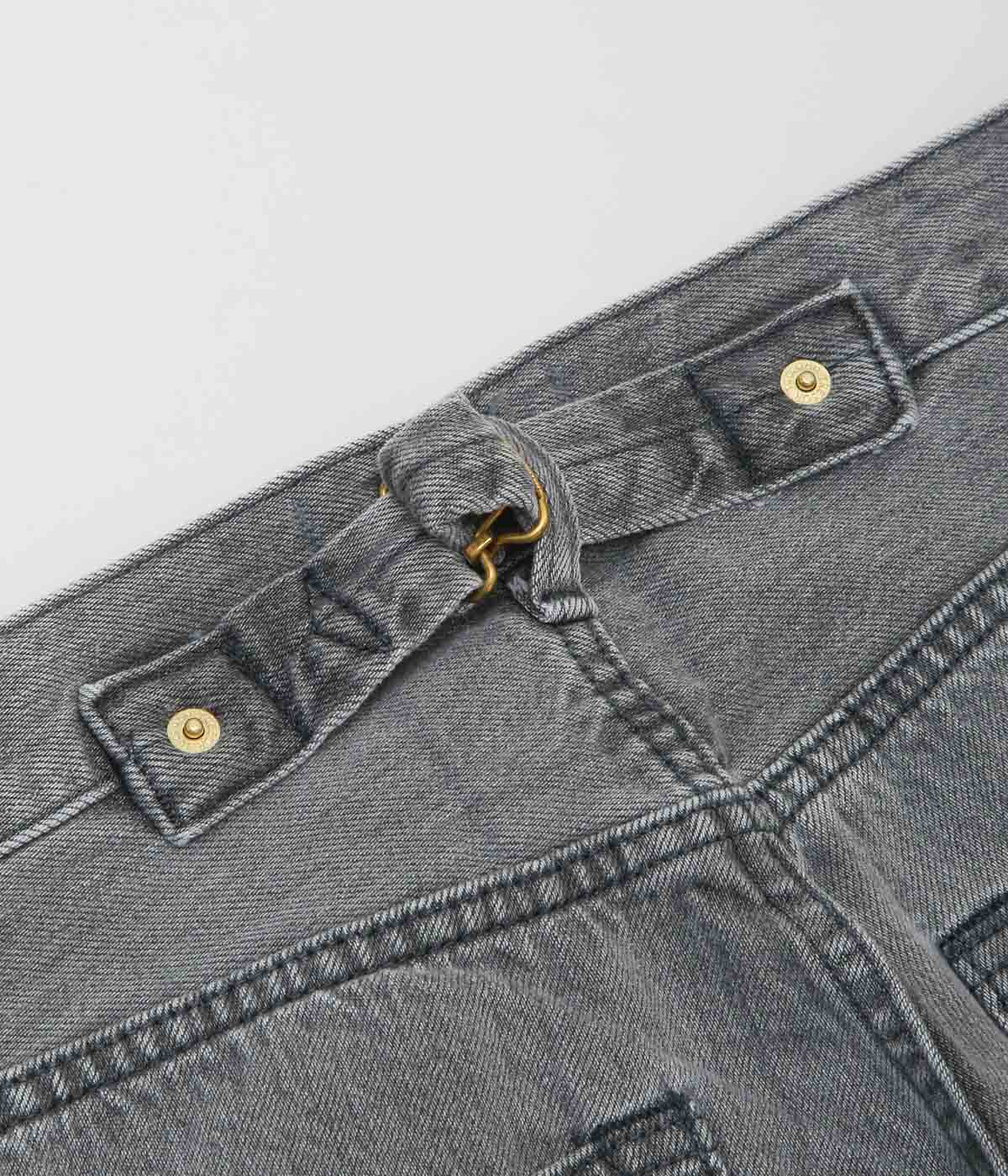 TU ES MON TRESOR ''THE EMERALD JEAN SHORT'' (SOLID BLACK 3YEAR)