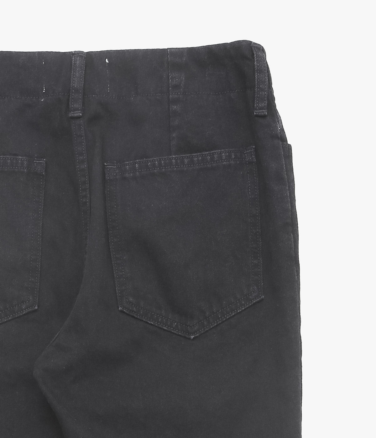 TU ES MON TRESOR "THE HEMATITE JEAN SHORT" (BLACK)