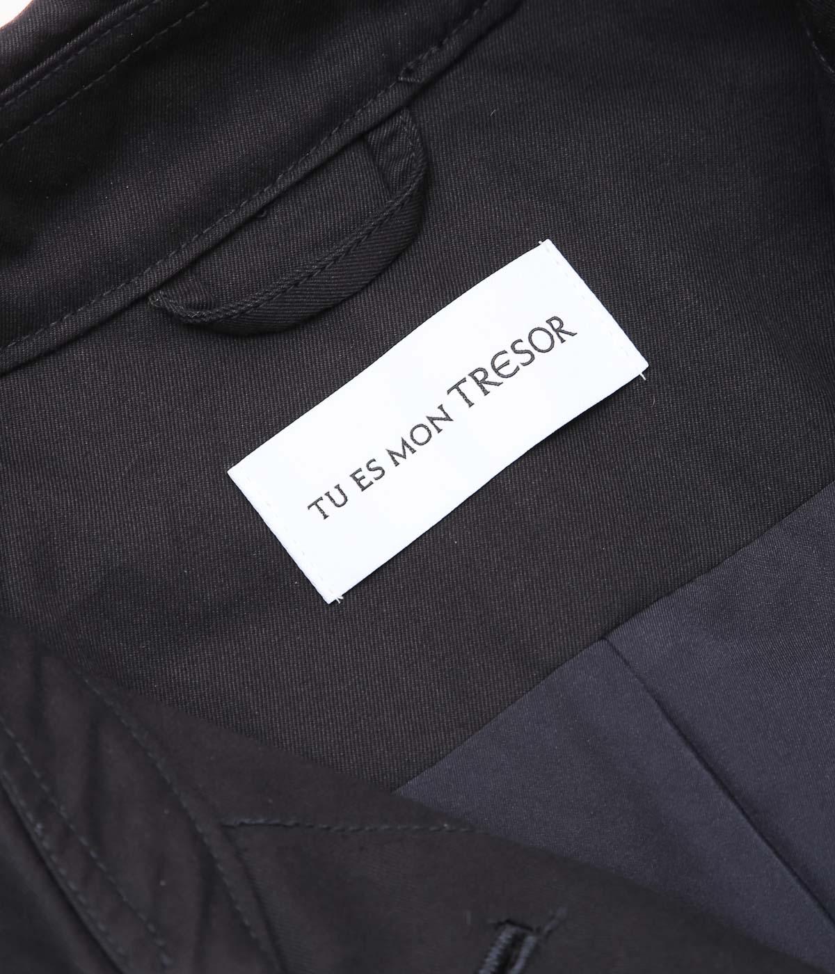 TU ES MON TRESOR ''THE KYANITE JACKET'' (BLACK)