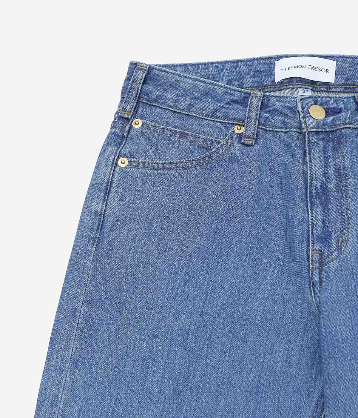 TU ES MON TRESOR ''THE KYANITE JEAN'' (SOLID 3YEAR) – THE STORE BY