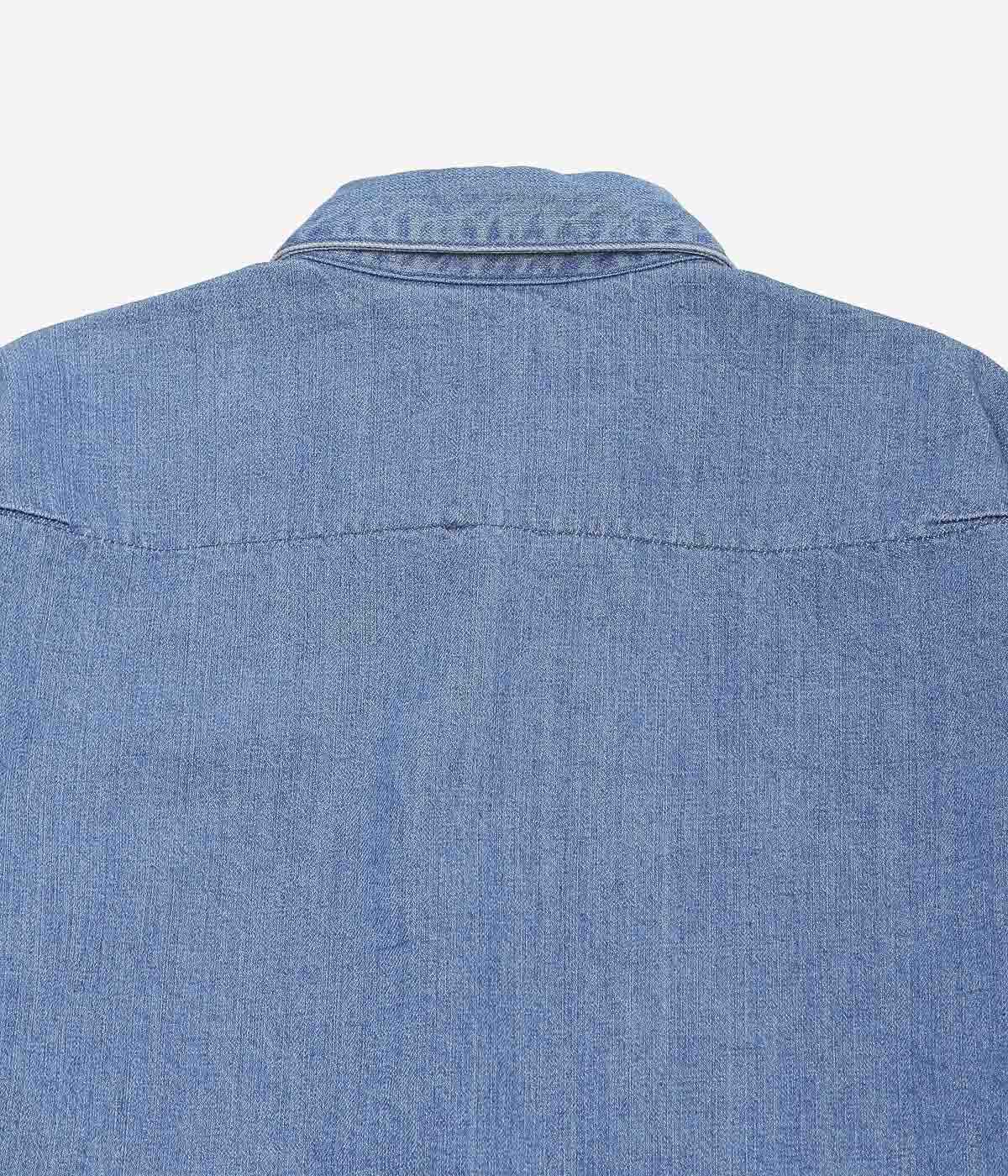 TU ES MON TRESOR ''THE OPAL DENIM OVER SHIRT'' (SOLID 3YEAR)