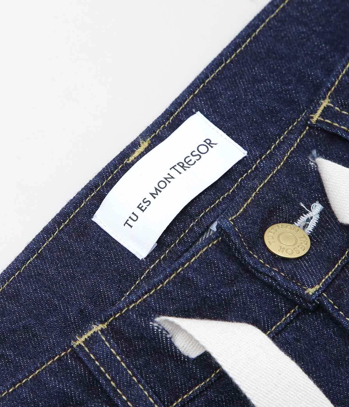 TU ES MON TRESOR ''THE OPAL JEAN'' (SOLID 1WASH)
