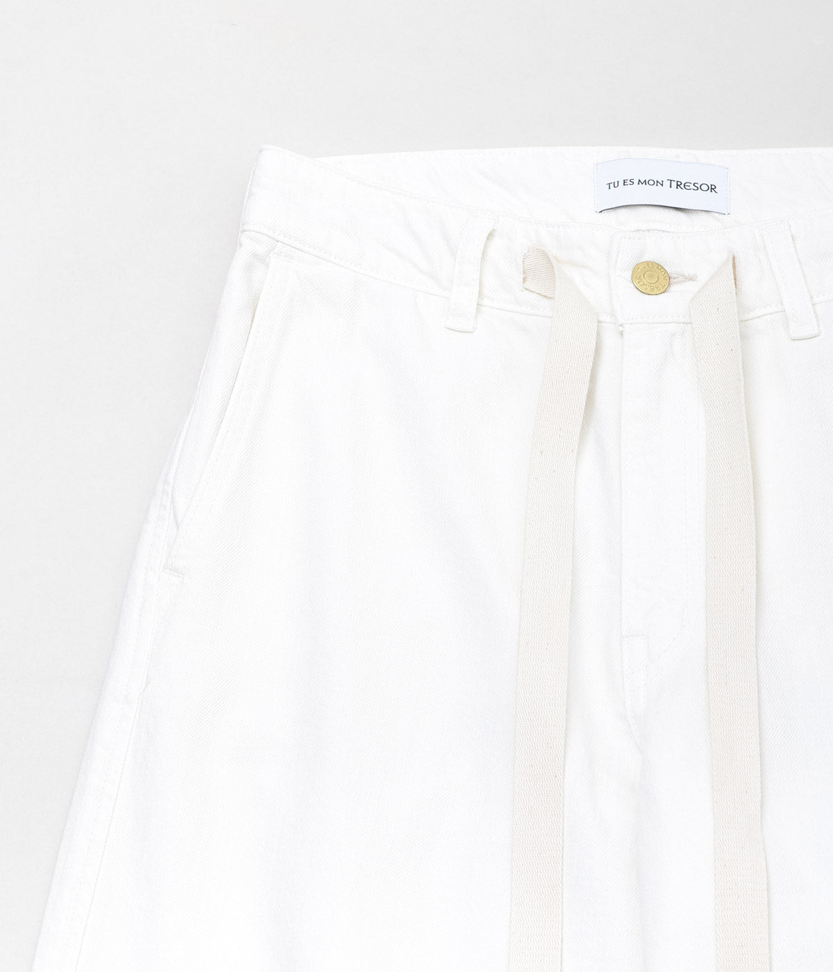 TU ES MON TRESOR ''THE OPAL JEAN'' (WHITE)