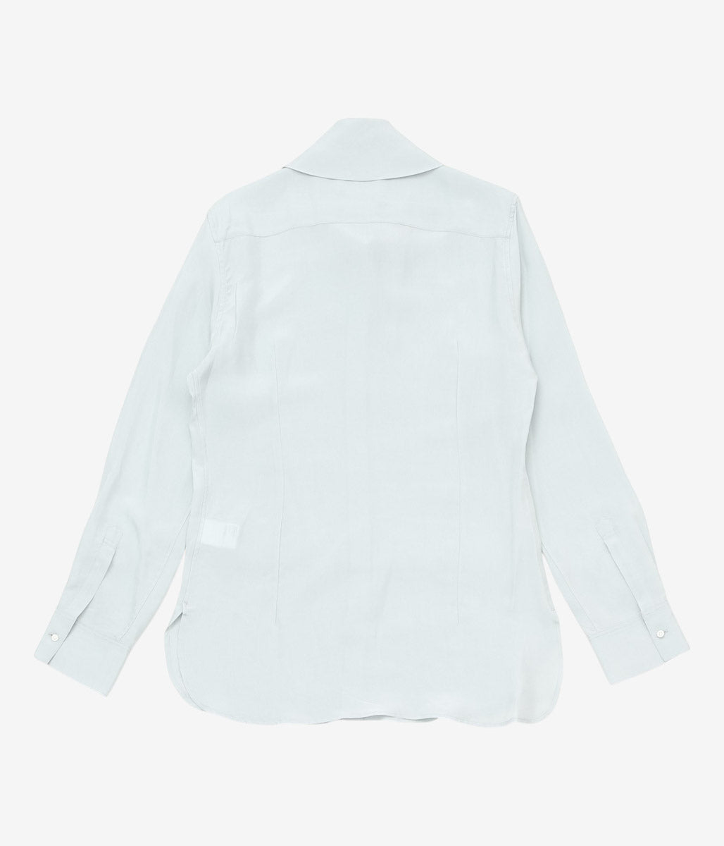 TU ES MON TRESOR ''THE RUTILE CUPRA SHIRT'' (L.BLUE)