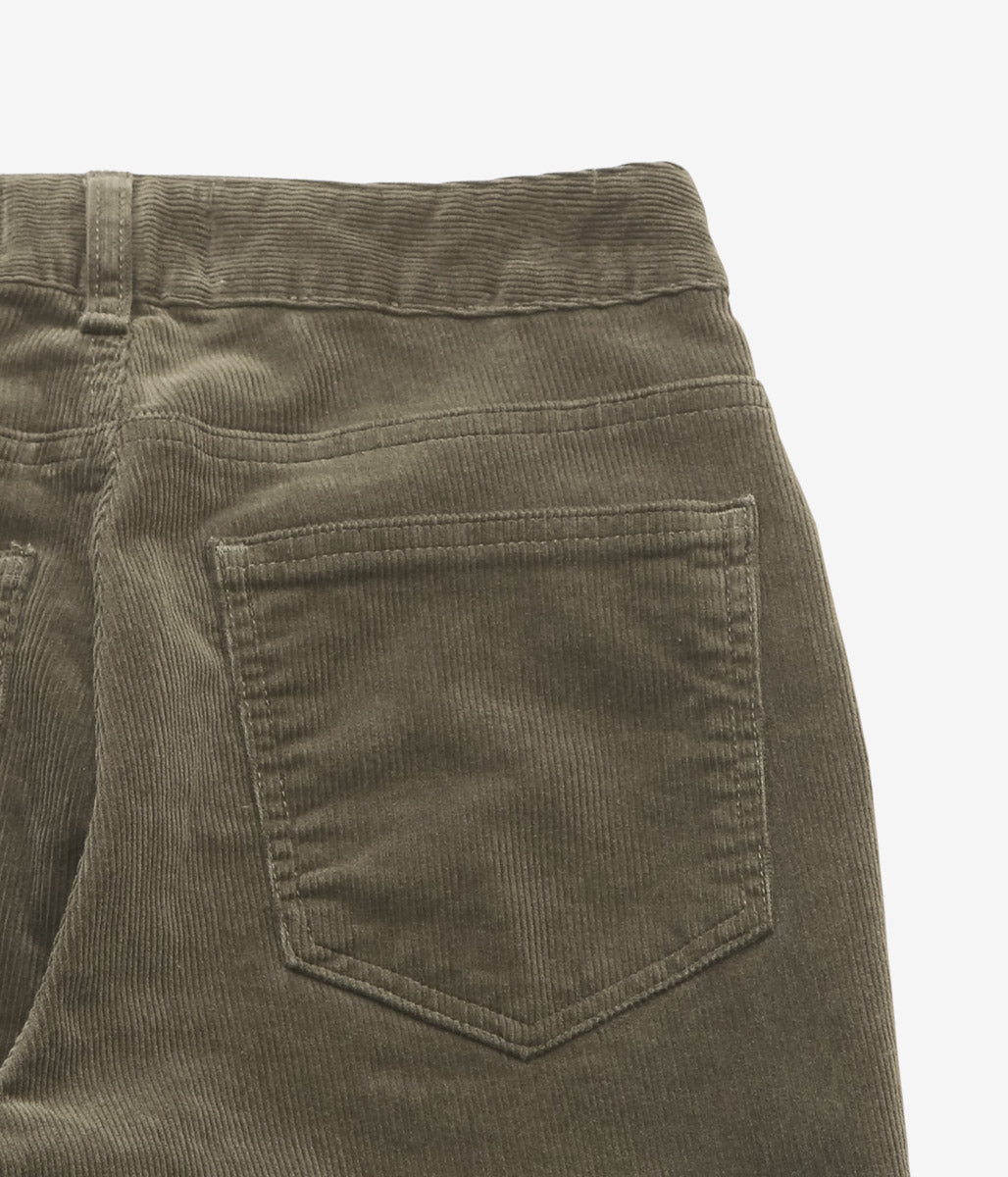 TU ES MON TRESOR ''THE RUTILE JEAN - STRETCH CORDUROY'' (OLIVE)