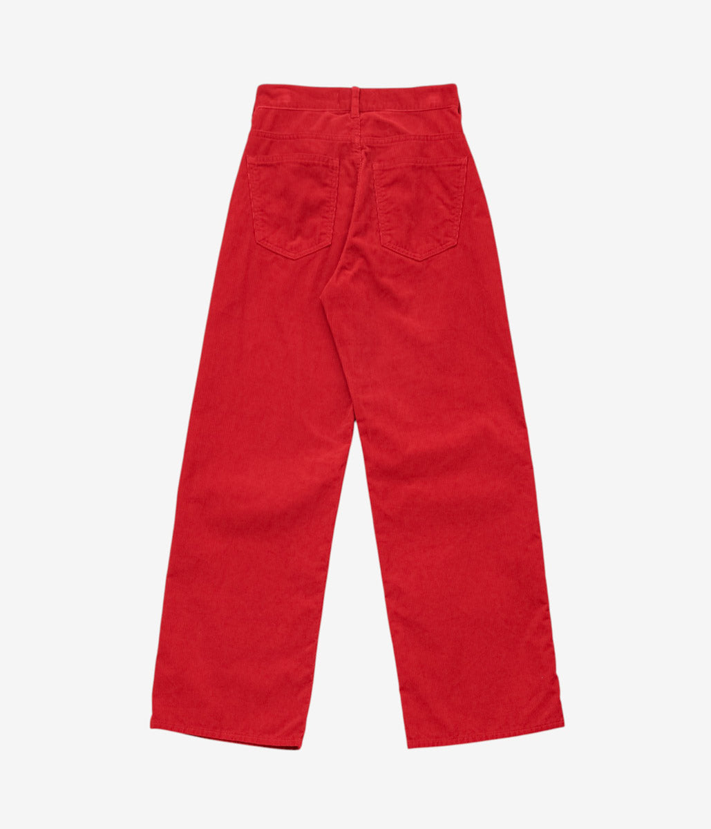 TU ES MON TRESOR ''THE TOPAZ JEAN - CORDUROY'' (RED)