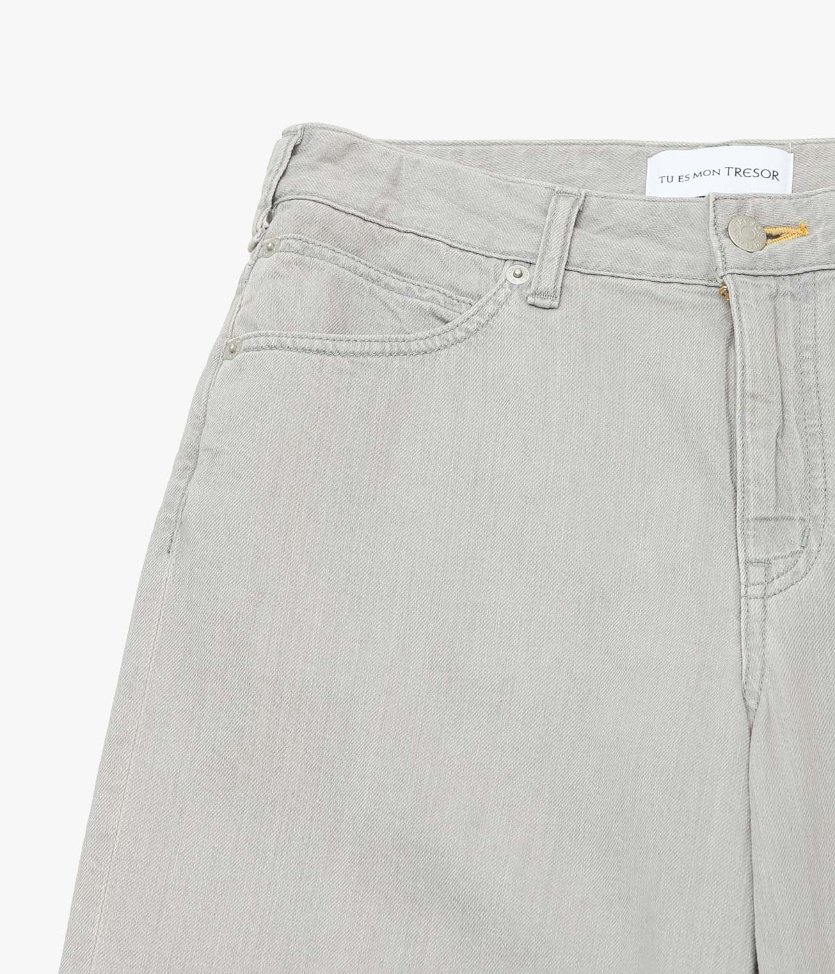 TU ES MON TRESOR ''THE TOPAZ JEAN - LOW RISE'' (GREY)