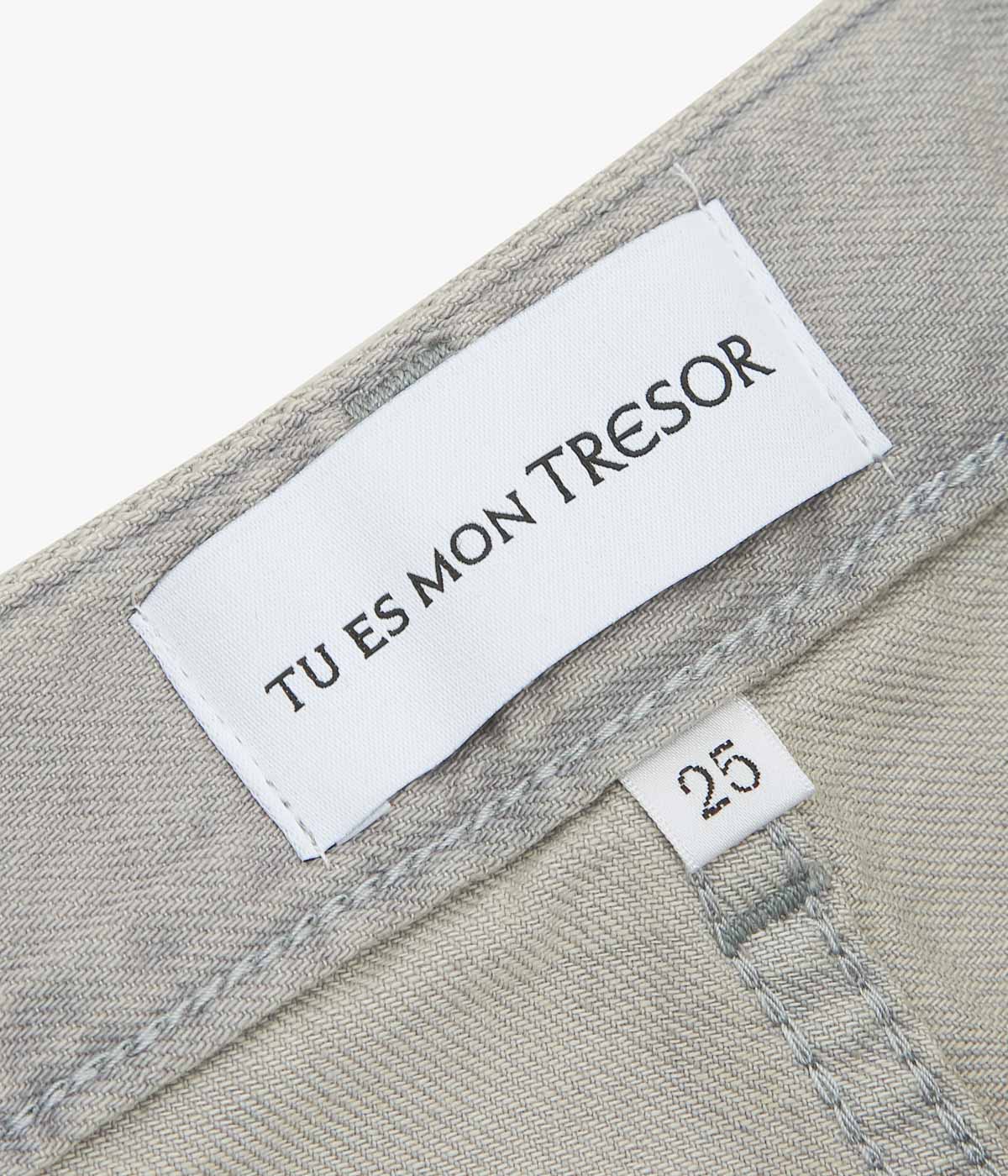 TU ES MON TRESOR ''THE TOPAZ JEAN - LOW RISE'' (GREY)