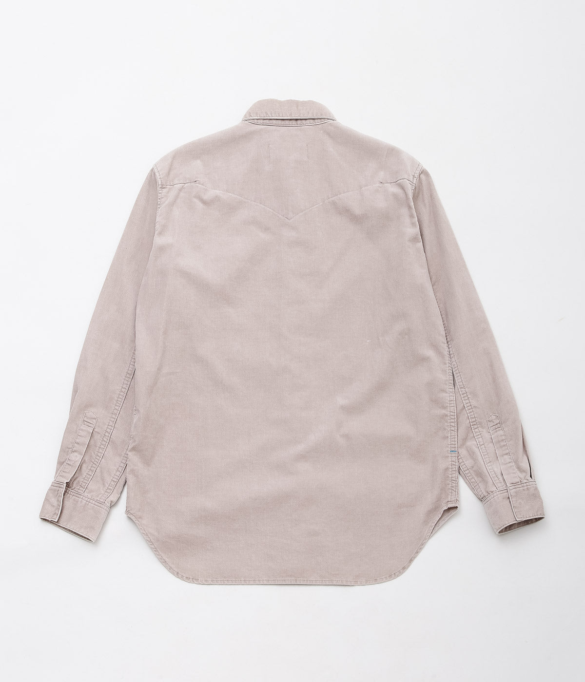 TU ES MON TRESOR ''THE TURQUOISE CORDUROY SHIRT'' (MAUVE)