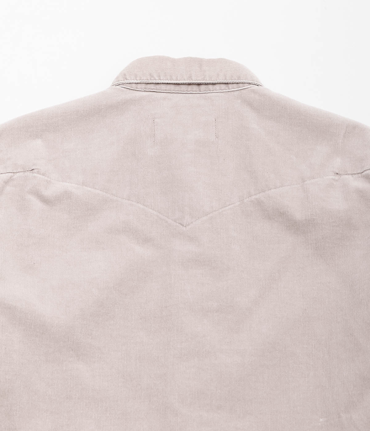 TU ES MON TRESOR ''THE TURQUOISE CORDUROY SHIRT'' (MAUVE)