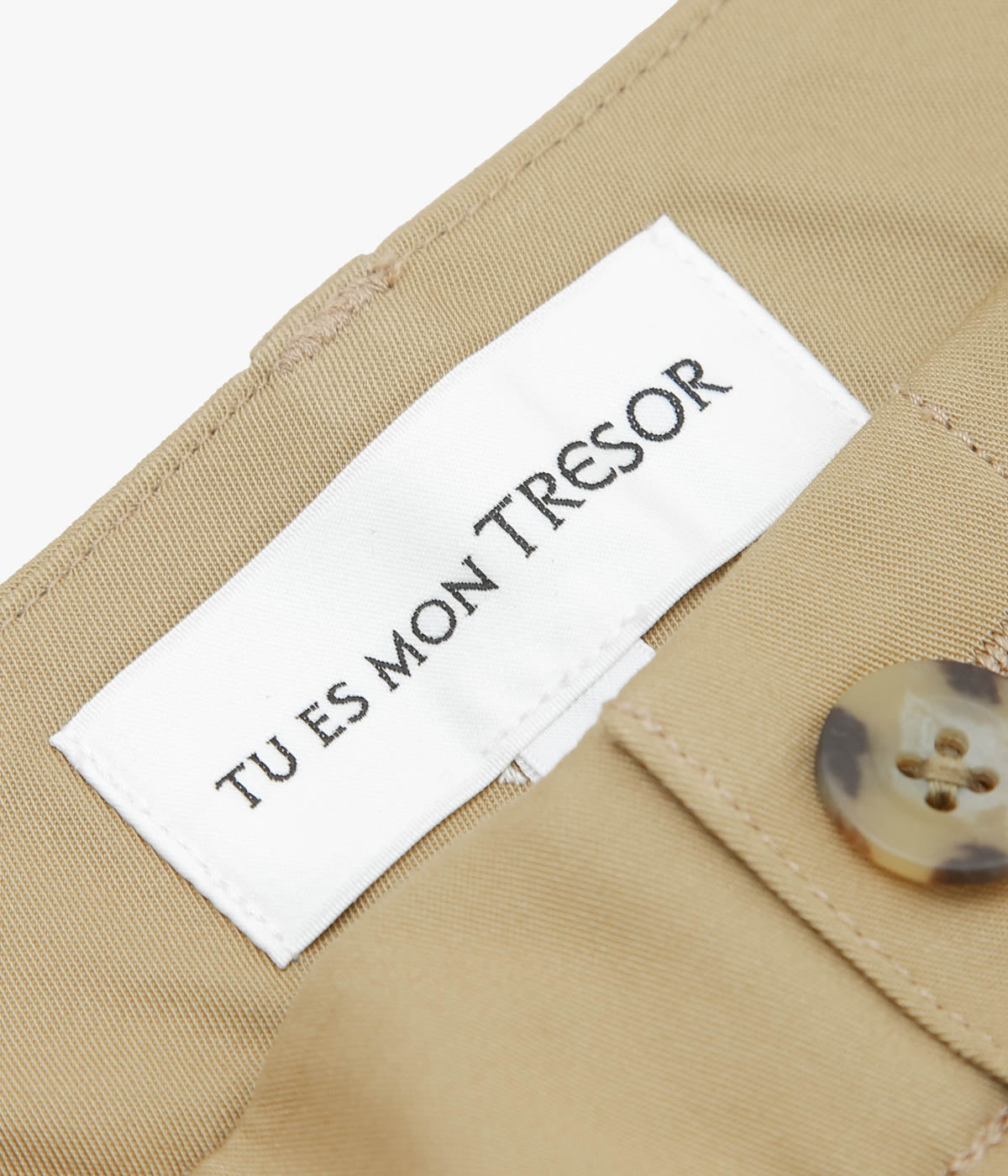 TU ES MON TRESOR ''WIDE CULOTTE'' (CAMEL)