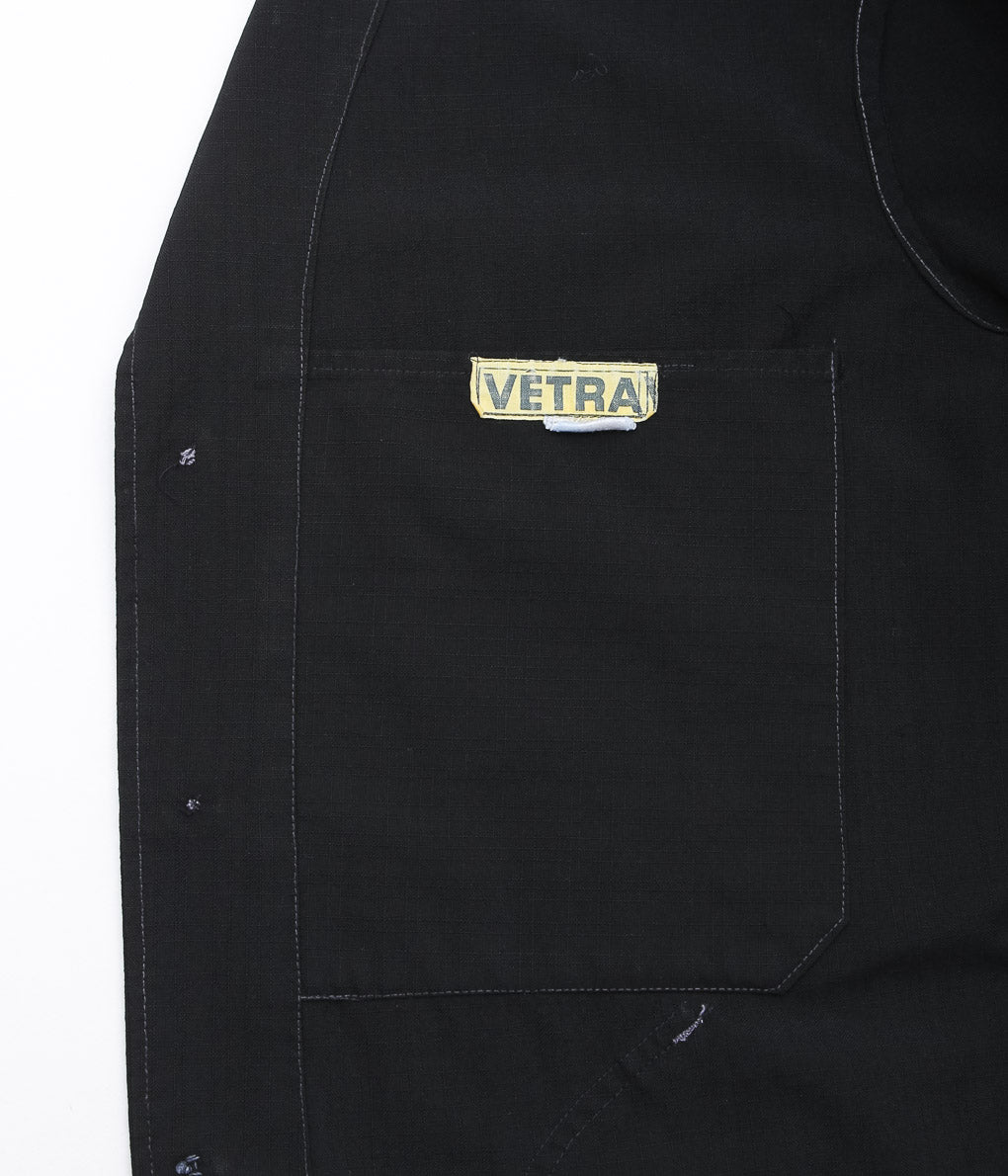 USED&VINATGE  ''50-60's VETRA COTTON WORK COAT'' (BLACK)