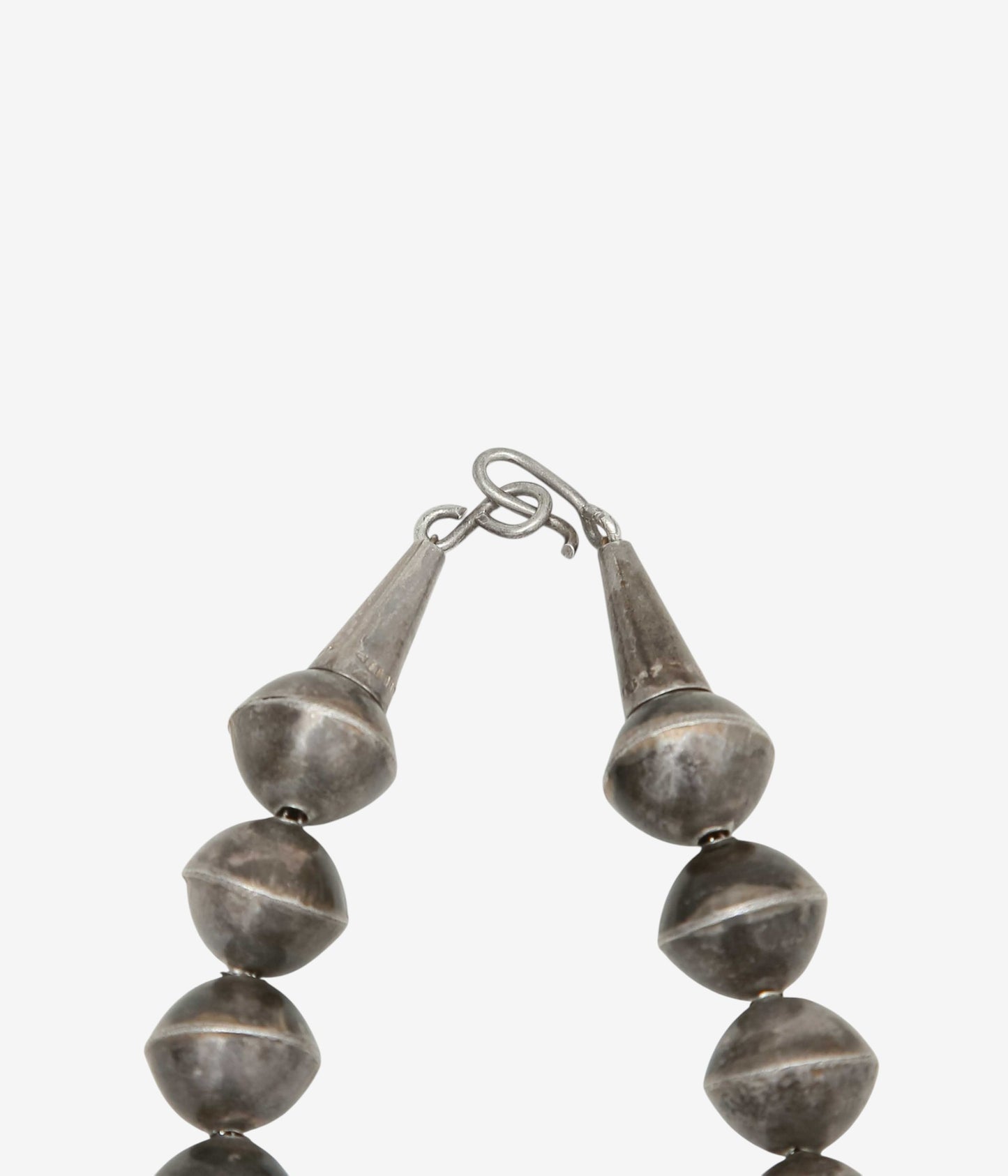 VINTAGE JEWELRY ''1950's~ NAVAJO PEARL NECKLACE'' (SILVER)