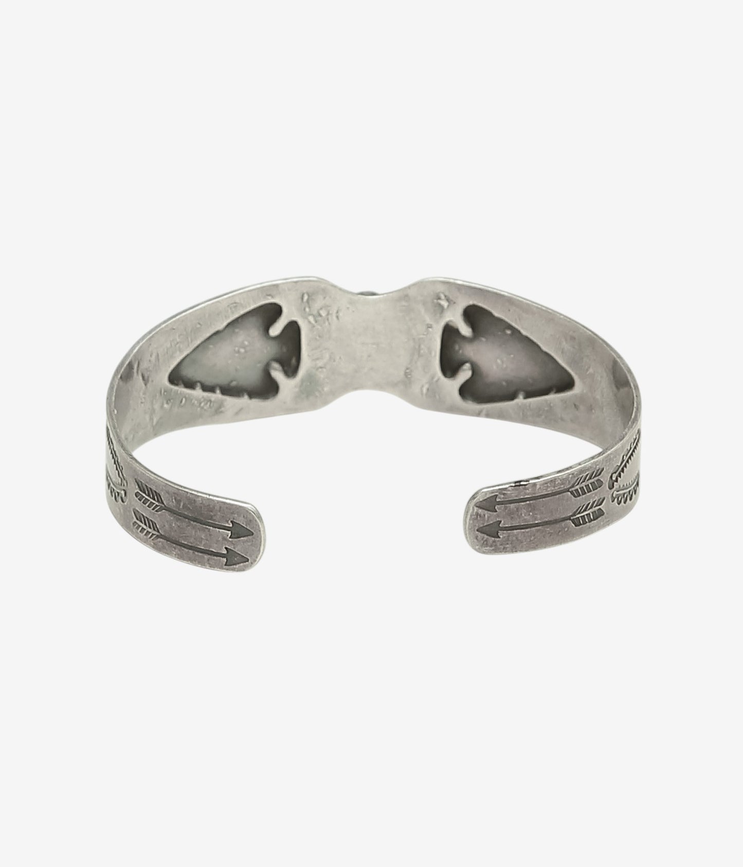 VINTAGE JEWELRY  ''VINTAGE INDIAN JEWELRY BANGLE 10'' (SILVER)